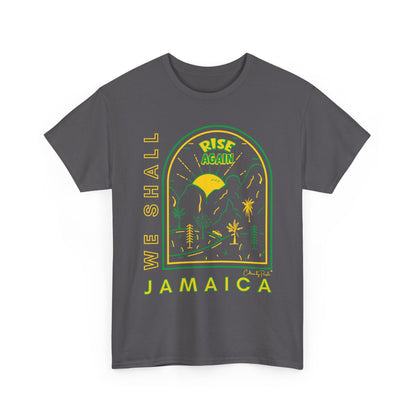 We Shall Rise Again Jamaica - Hurricane Melissa Dark T-shirts - Global Fulfillment: US CA UK AU EU