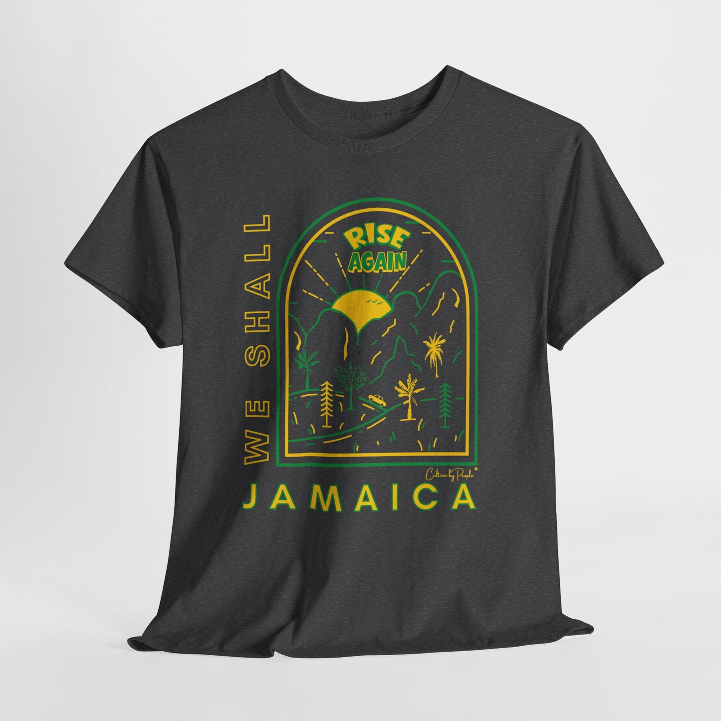 We Shall Rise Again Jamaica - Hurricane Melissa Dark T-shirts - Global Fulfillment: US CA UK AU EU
