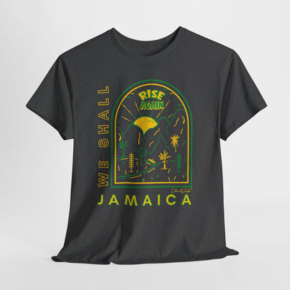 We Shall Rise Again Jamaica - Hurricane Melissa Dark T-shirts - Global Fulfillment: US CA UK AU EU