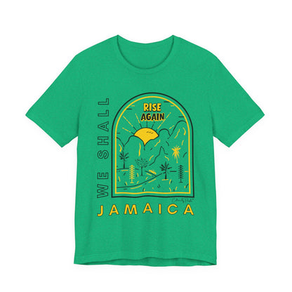 We Shall Rise Again Jamaica Hurricane Melissa T-Shirt — Global Fulfillment: US CA UK AU EU