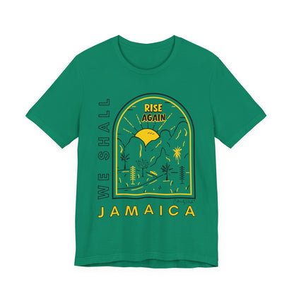 We Shall Rise Again Jamaica Hurricane Melissa T-Shirt — Global Fulfillment: US CA UK AU EU