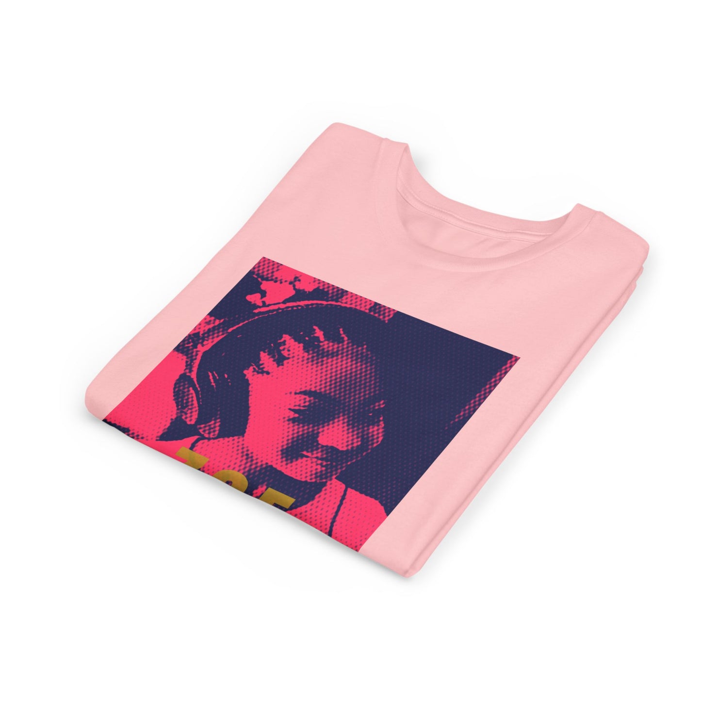 Zoe A Di One – Studio Energy Tee (Youth) | Fuchsia Pop Art Edition