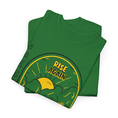 We Shall Rise Again Jamaica - Hurricane Melissa Green T-shirt