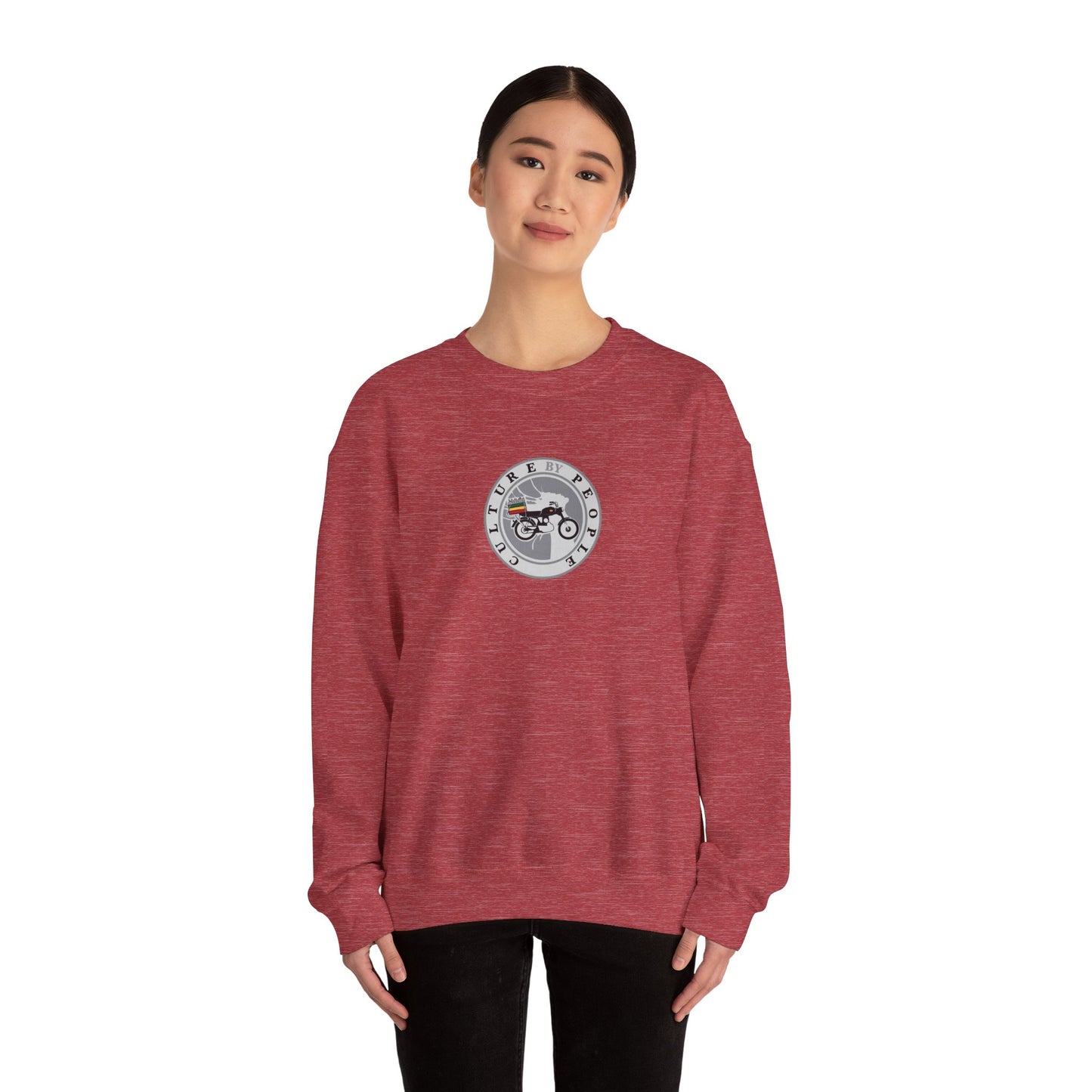 Vintage Motorcycle Culture Sweatshirt - Unisex Heavy Blend™ Crewneck