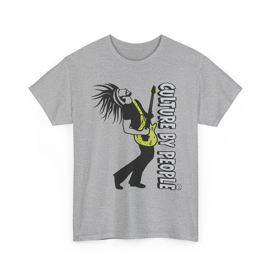 Jamaican Musician T-Shirt front view - Sport Gray