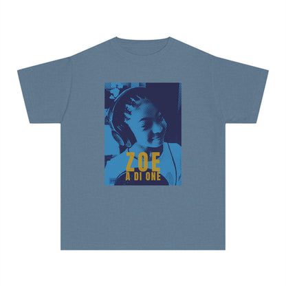 Official Zoe A Di One “Sea Blue Edition” Vintage Tee