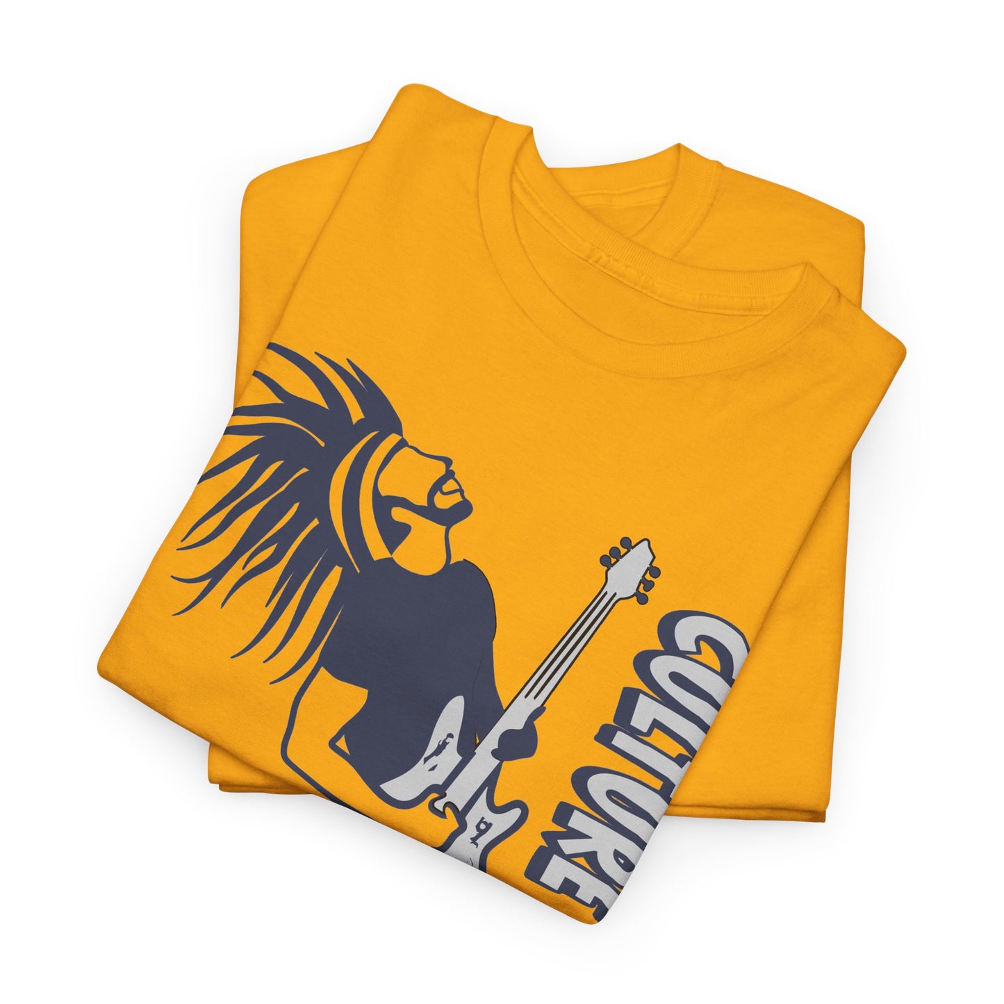 Guitarist Graphic Tee - "Culture By People" Rock Music T-Shirt