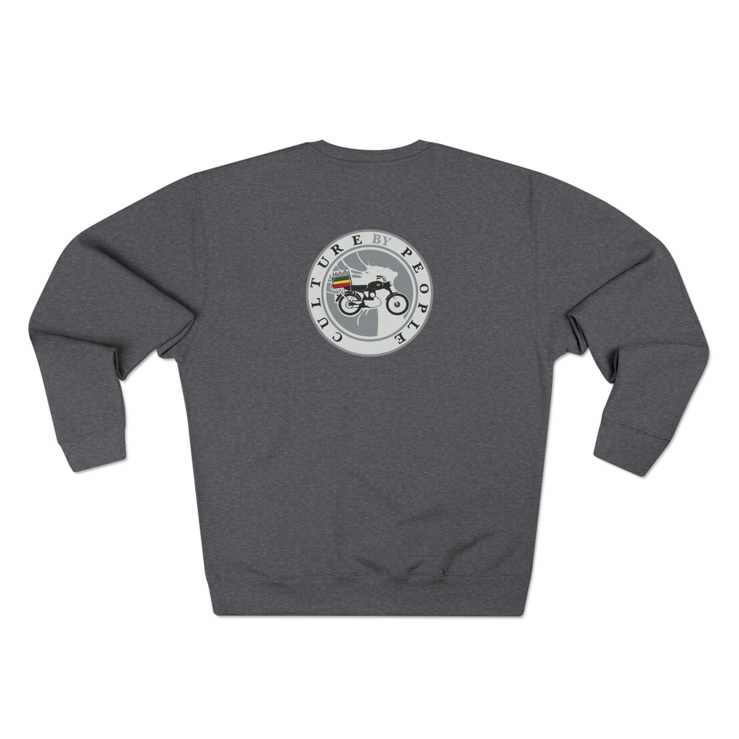 Unisex Crewneck Sweatshirt - Vintage Motorcycle Culture Design