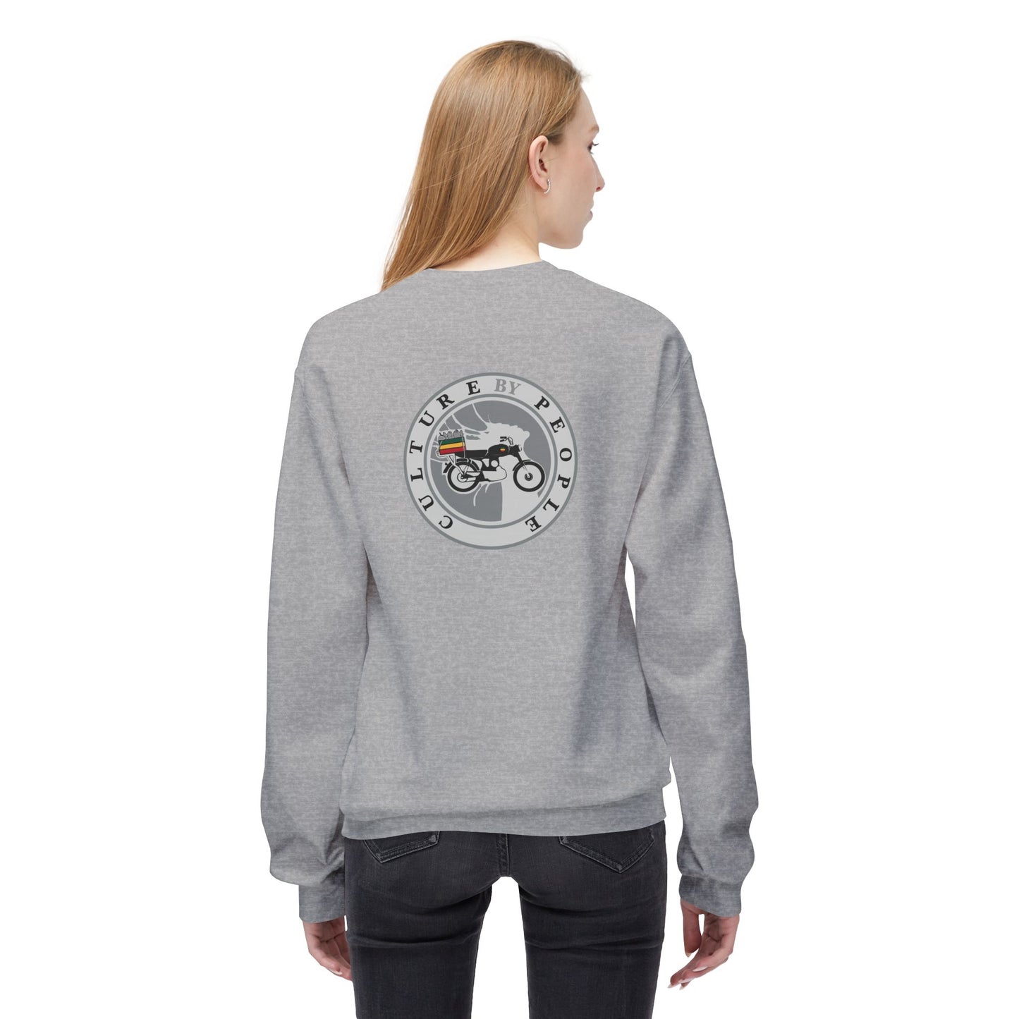 Motorcycle Culture Unisex Fleece Crewneck Sweatshirt