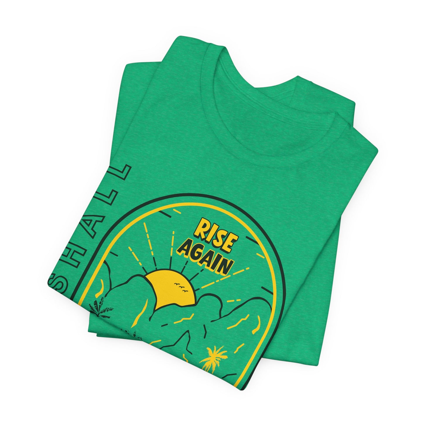 We Shall Rise Again Jamaica Hurricane Melissa T-Shirt — Global Fulfillment: US CA UK AU EU