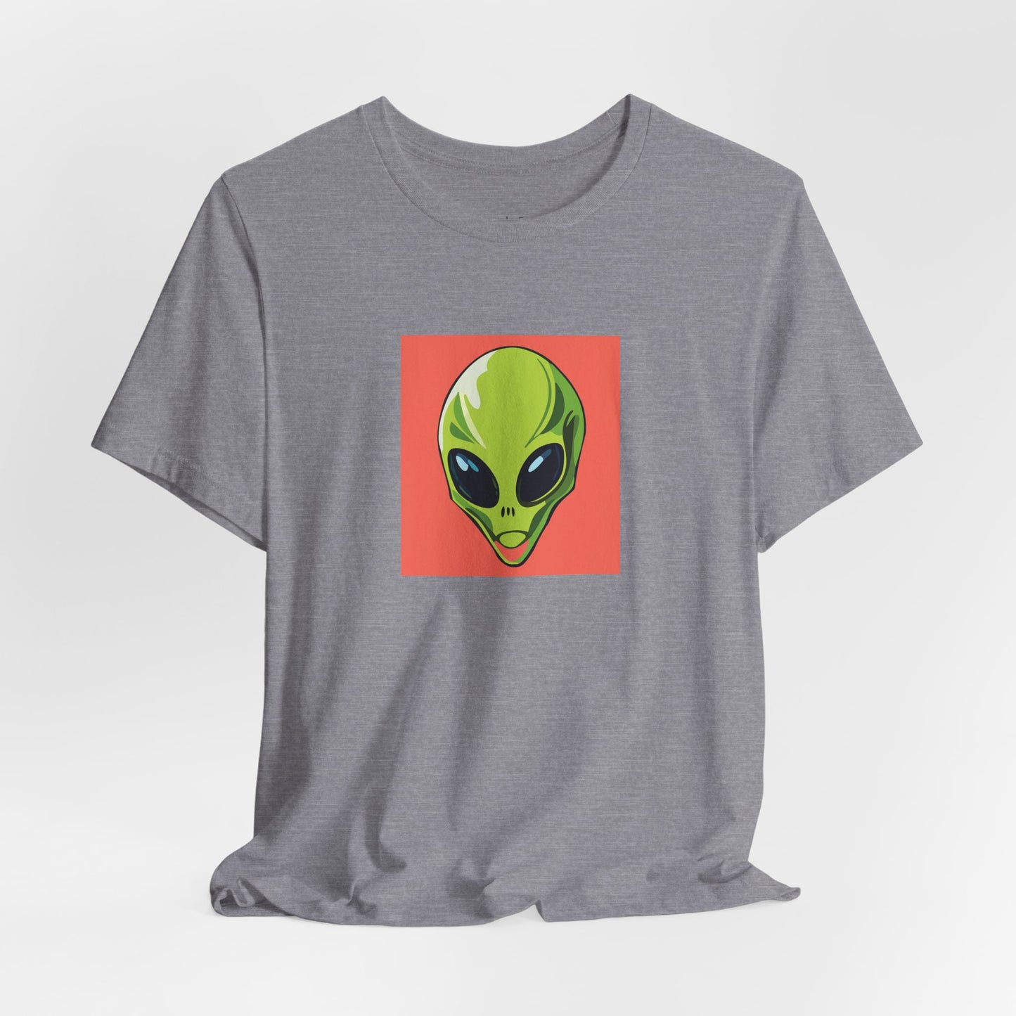 Funny Alien Surfing Unisex Short Sleeve Tee - Perfect for UFO Enthusiasts and Summer Vibes