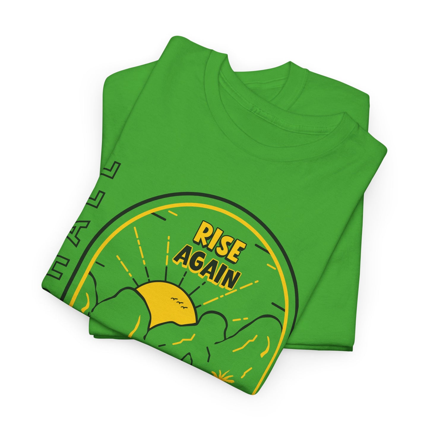 We Shall Rise Again Jamaica - Hurricane Melissa Green T-shirt
