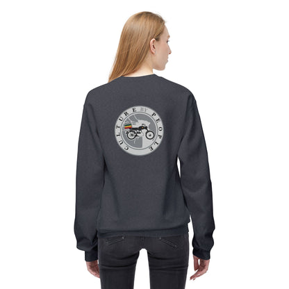 Motorcycle Culture Unisex Fleece Crewneck Sweatshirt