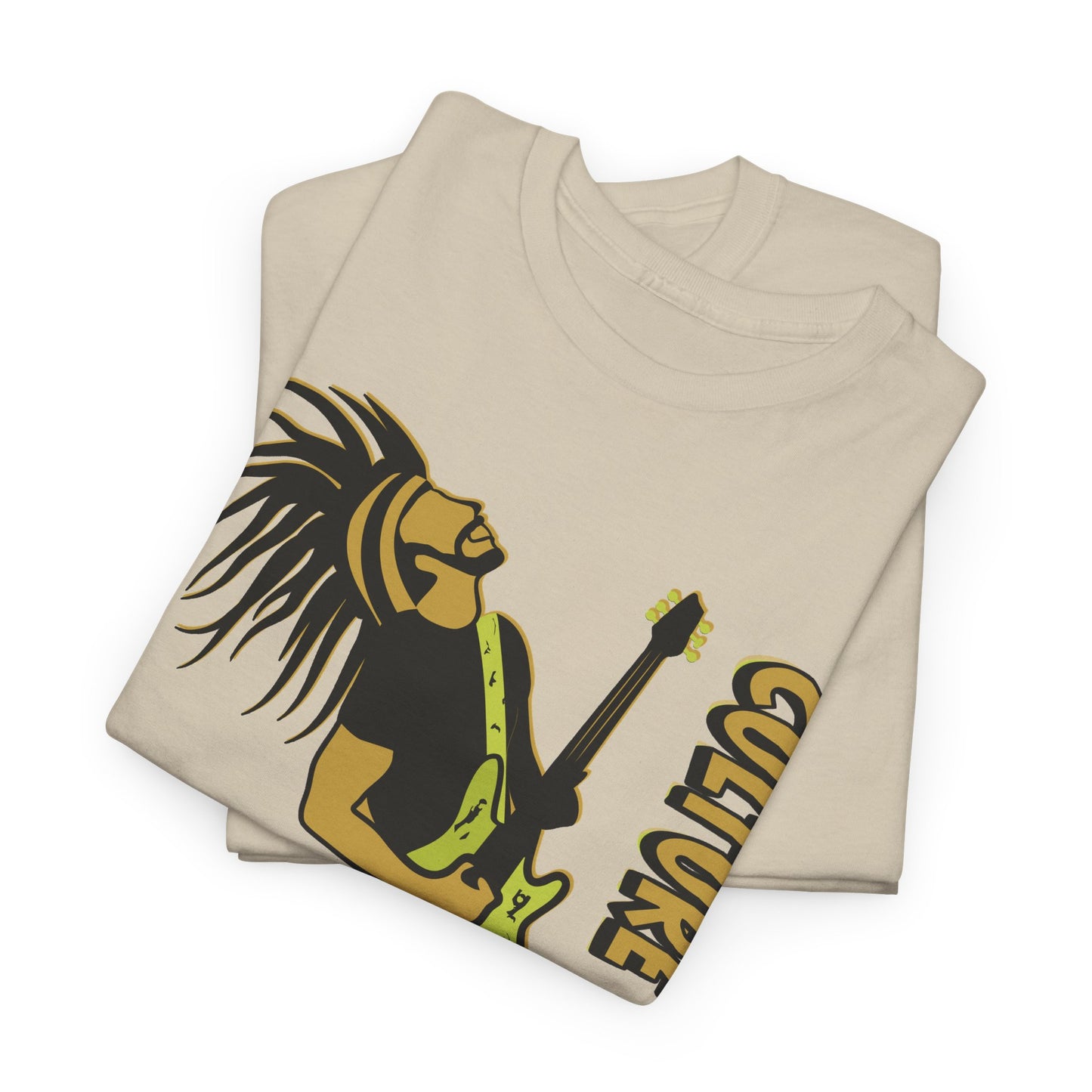 Joel Test Tee - Guitarist Rasta Tee - "Culture By People" Graphic T-Shirt