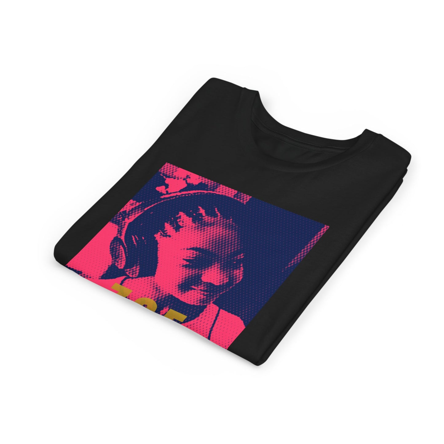 Zoe A Di One – Studio Energy Tee (Youth) | Fuchsia Pop Art Edition