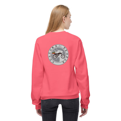 Motorcycle Culture Unisex Fleece Crewneck Sweatshirt