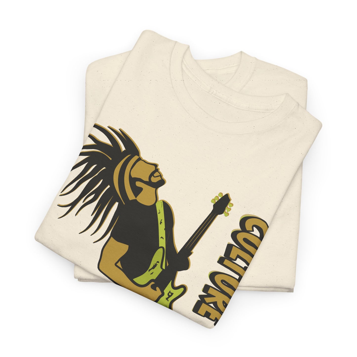 Joel Test Tee - Guitarist Rasta Tee - "Culture By People" Graphic T-Shirt