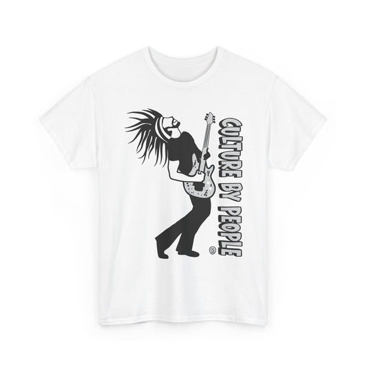 Jamaican Musician T-Shirt front view - White