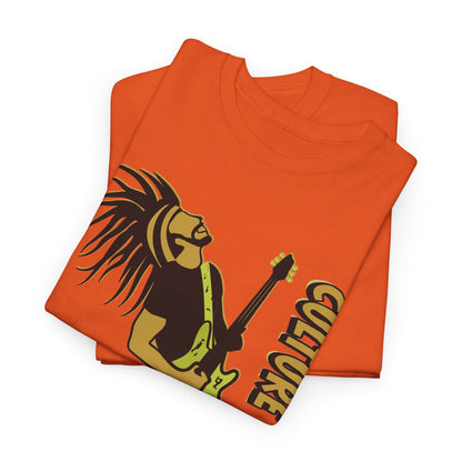 Jamaican Musician T-Shirt folded - Orange