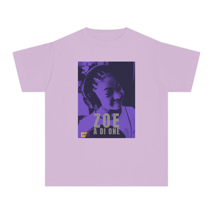 Zoe A Di One Purple Edition Youth T-Shirt – Comfort Colors Graphic Tee