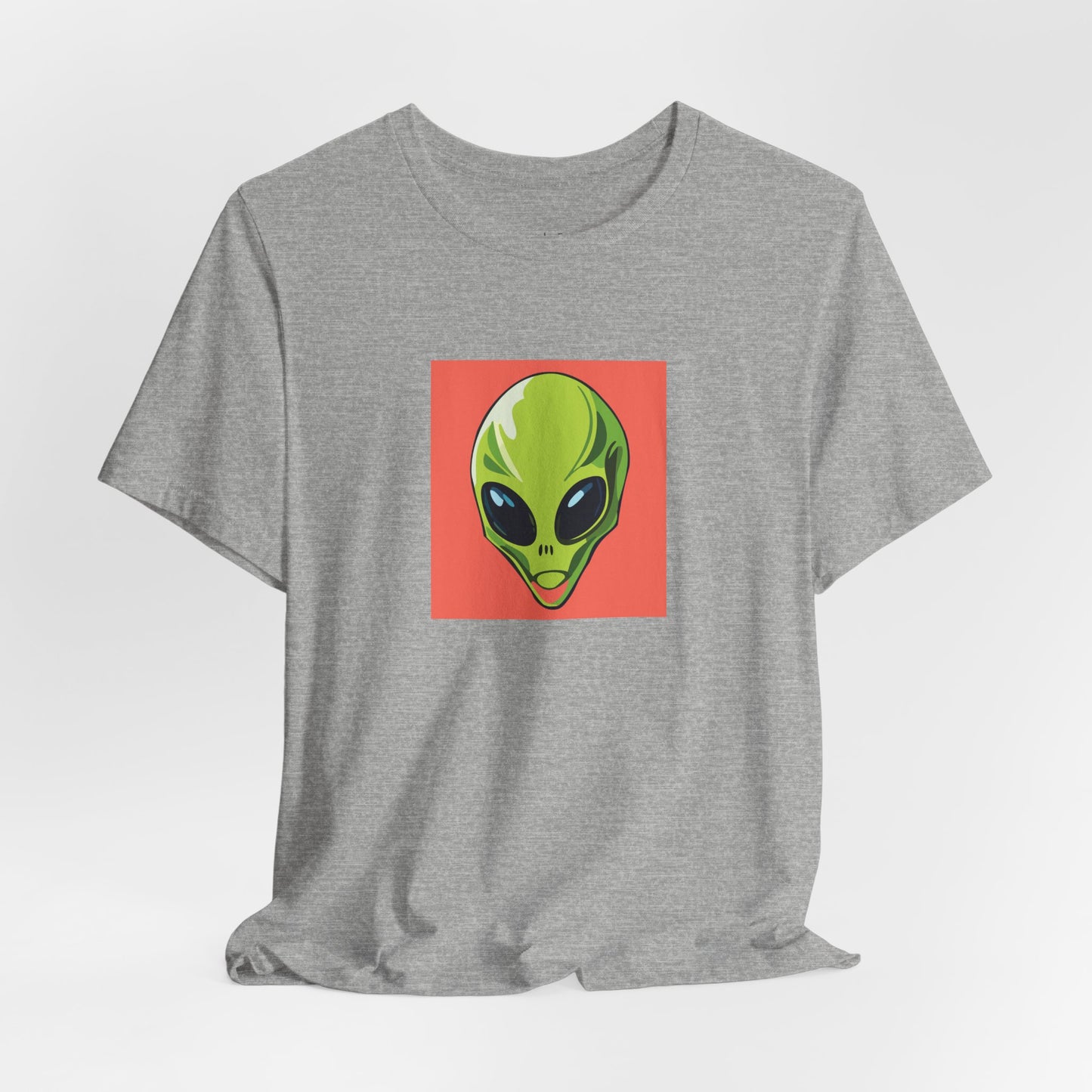 Funny Alien Surfing Unisex Short Sleeve Tee - Perfect for UFO Enthusiasts and Summer Vibes