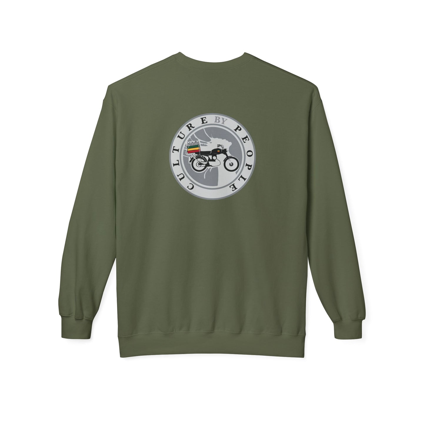 Motorcycle Culture Unisex Fleece Crewneck Sweatshirt