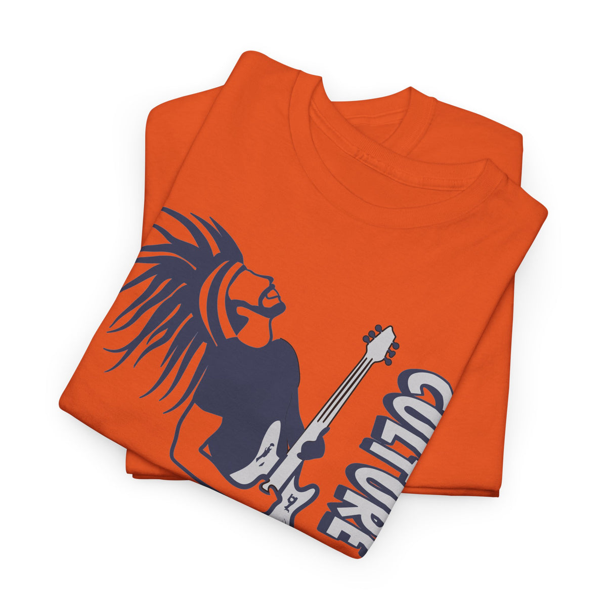 Guitarist Graphic Tee - "Culture By People" Rock Music T-Shirt