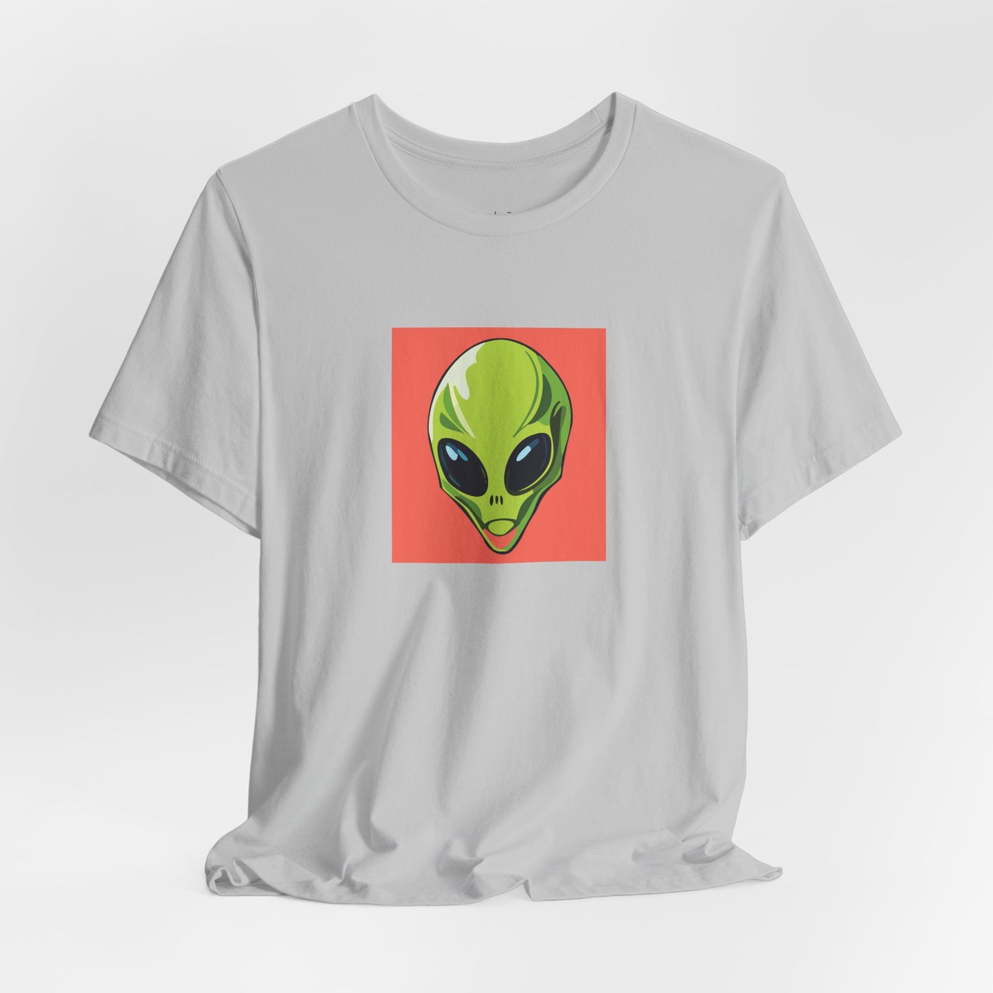 Funny Alien Surfing Unisex Short Sleeve Tee - Perfect for UFO Enthusiasts and Summer Vibes