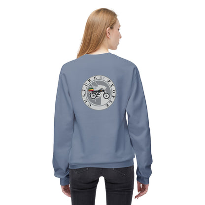 Motorcycle Culture Unisex Fleece Crewneck Sweatshirt