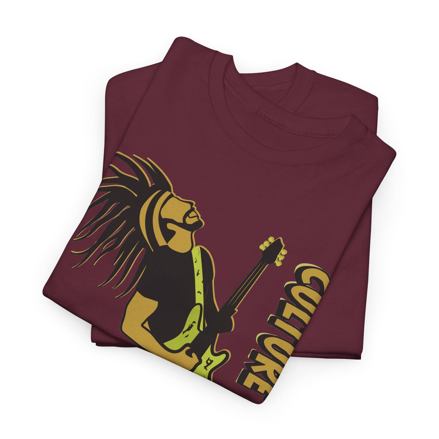 Joel Test Tee - Guitarist Rasta Tee - "Culture By People" Graphic T-Shirt