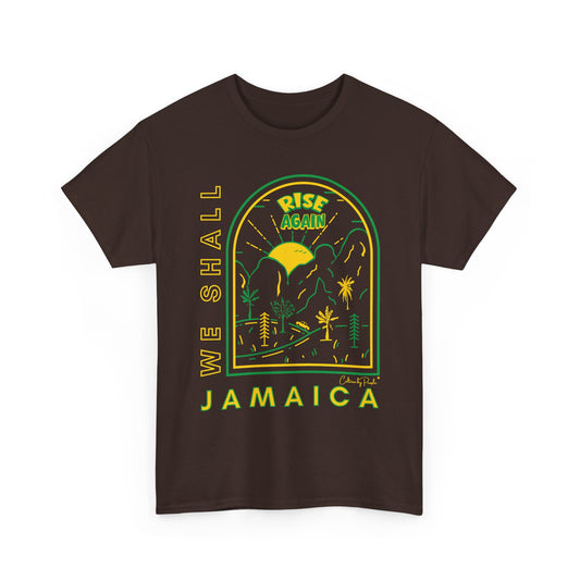 We Shall Rise Again Jamaica - Hurricane Melissa Dark T-shirts - Global Fulfillment: US CA UK AU EU