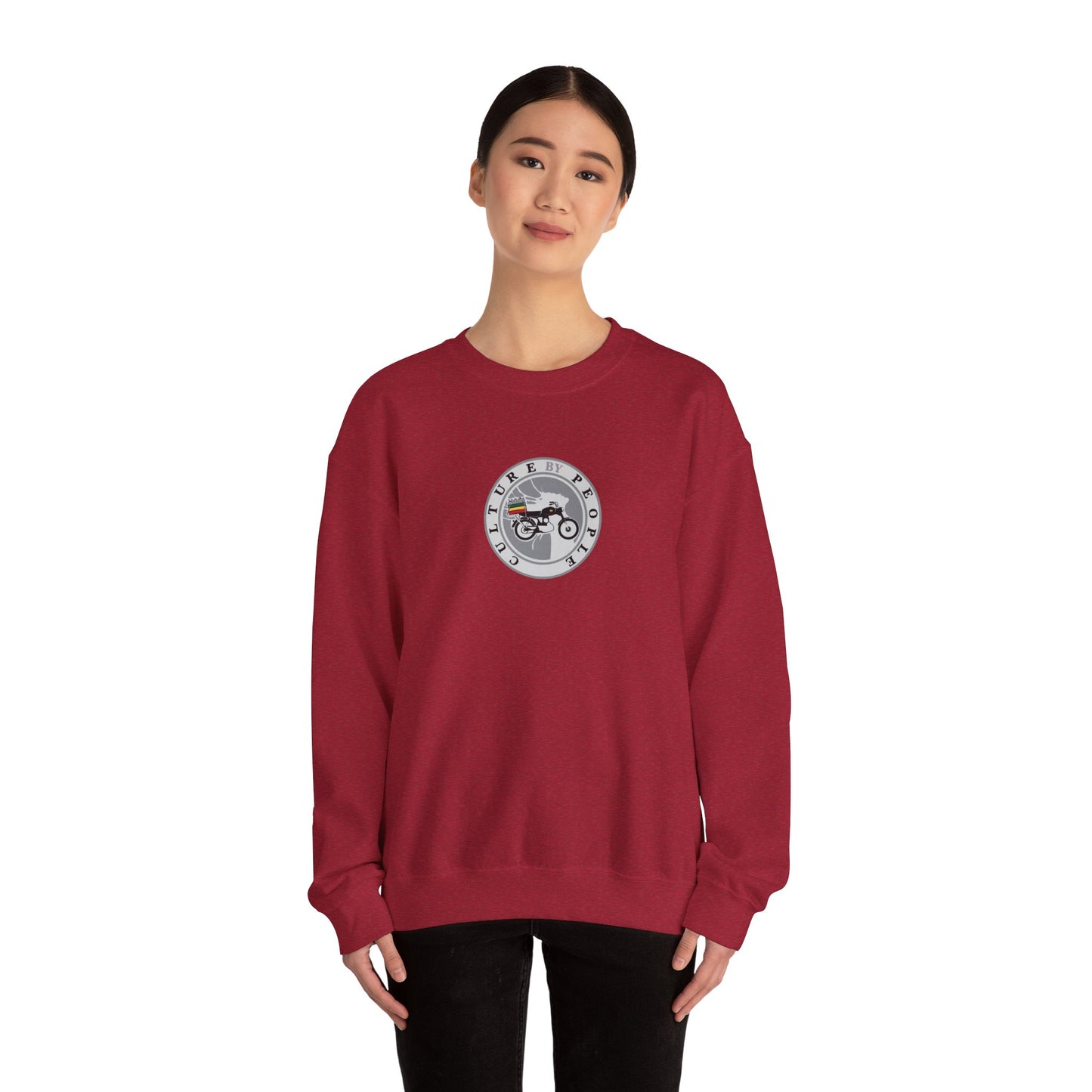 Vintage Motorcycle Culture Sweatshirt - Unisex Heavy Blend™ Crewneck