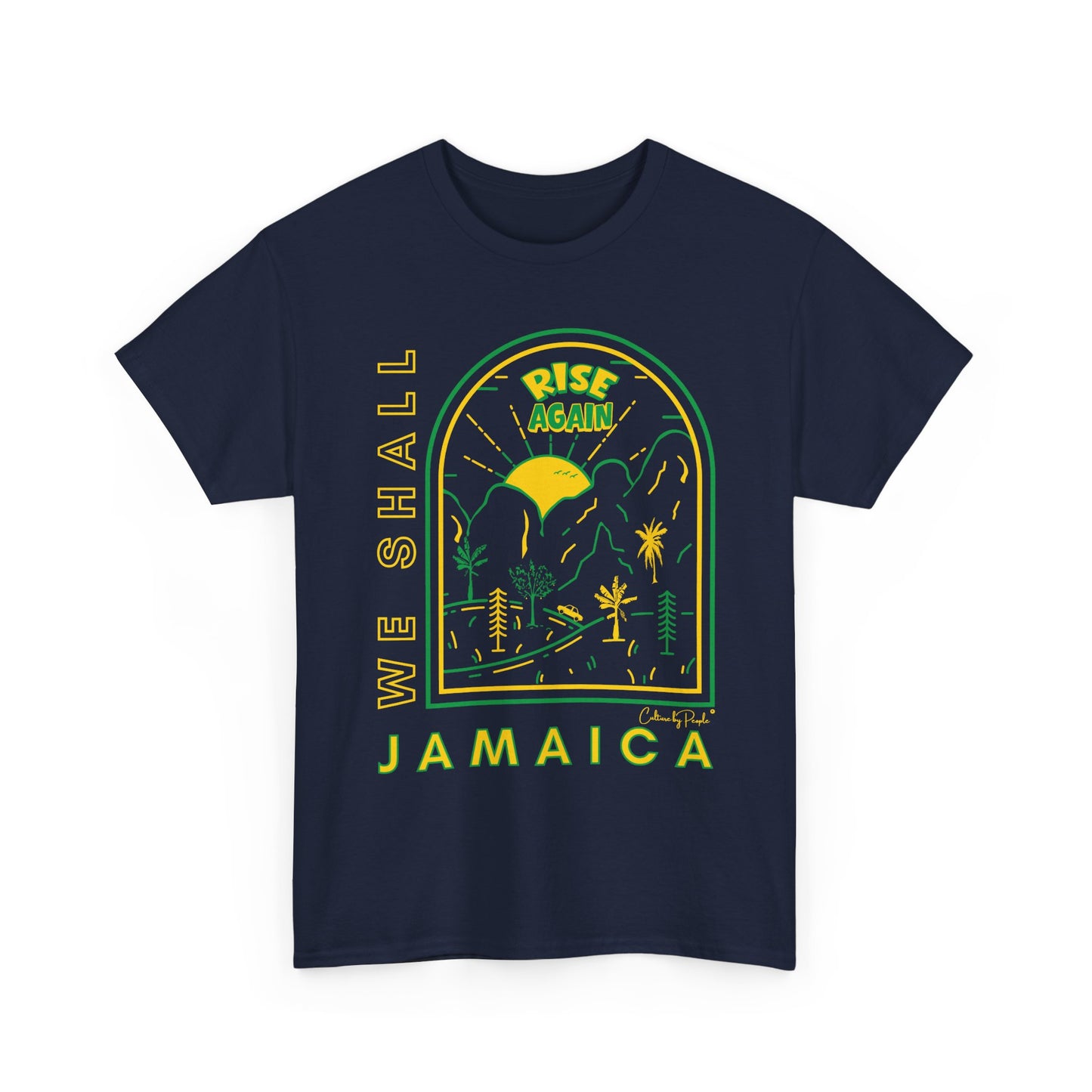 We Shall Rise Again Jamaica - Hurricane Melissa Dark T-shirts - Global Fulfillment: US CA UK AU EU