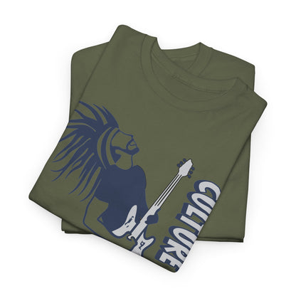 Guitarist Graphic Tee - "Culture By People" Rock Music T-Shirt