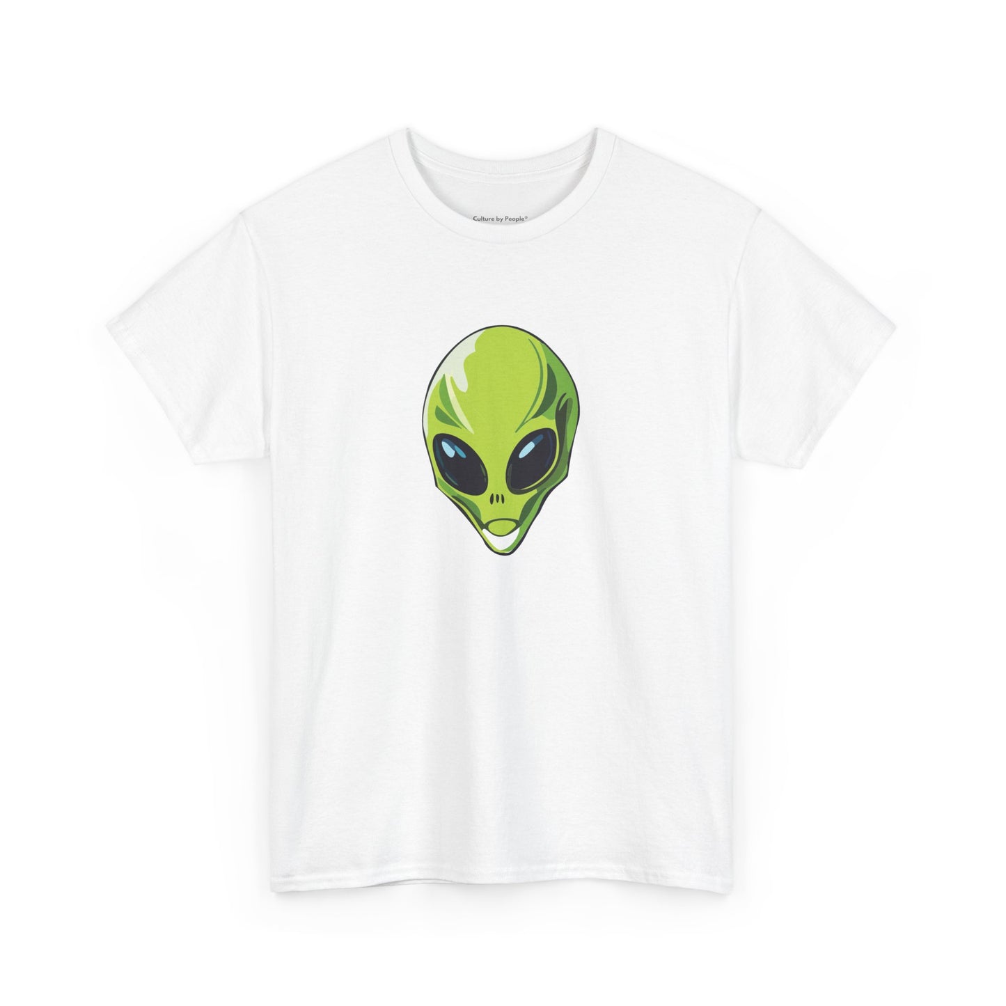 Spiky the Alien Unisex Heavy Cotton Tee - Fun Space-Themed Graphic T-Shirt