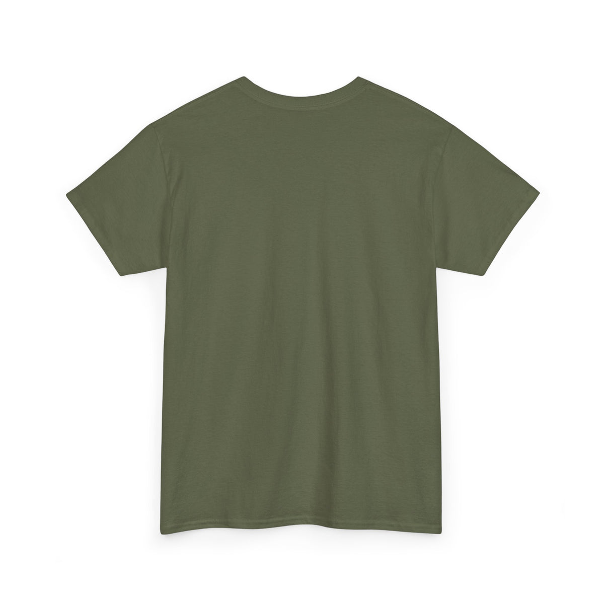 Jamaican Musician T-Shirt back view - Military Green