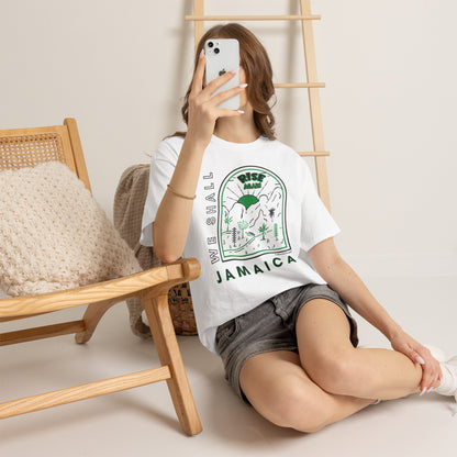 We Shall Rise Again Jamaica - Hurricane Melissa White T-shirt - Global Fulfillment: US CA UK AU EU