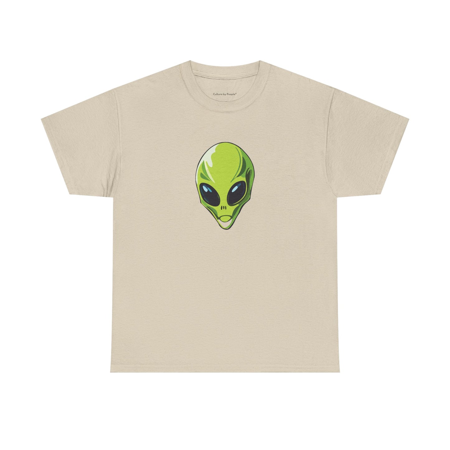 Spiky the Alien Unisex Heavy Cotton Tee - Fun Space-Themed Graphic T-Shirt