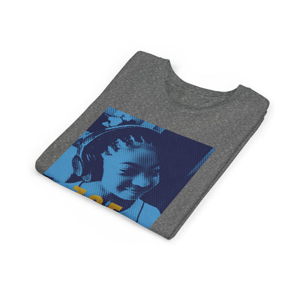 Zoe A Di One – Studio Energy Tee (Youth) | Light Sea Blue Edition