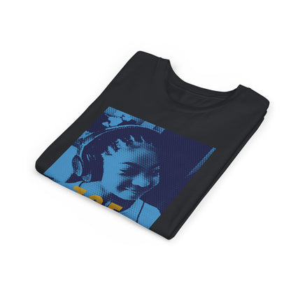 Zoe A Di One – Studio Energy Tee (Youth) | Light Sea Blue Edition