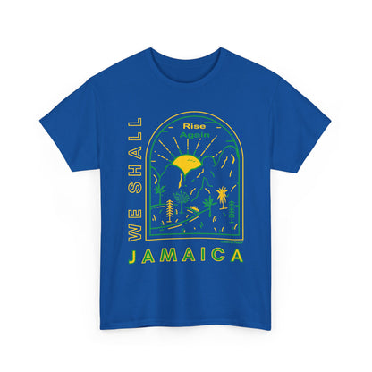 We Shall Rise Again Jamaica - Hurricane Melissa Blue T-shirt - Global Fulfillment: US CA UK AU EU