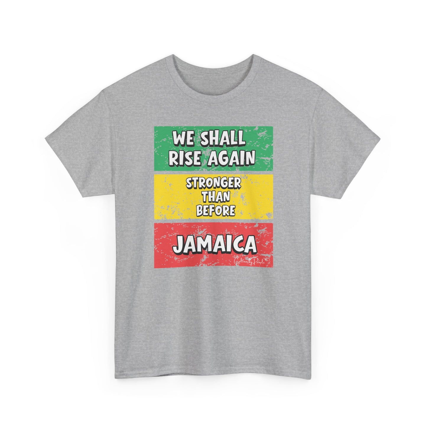 Copy of We Shall Rise Again Jamaica – Stronger Than Before Sports Gray T-Shirt