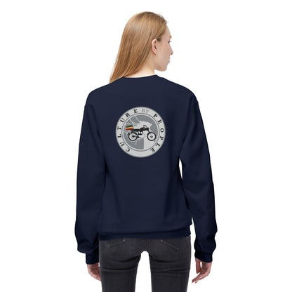 Motorcycle Culture Unisex Fleece Crewneck Sweatshirt