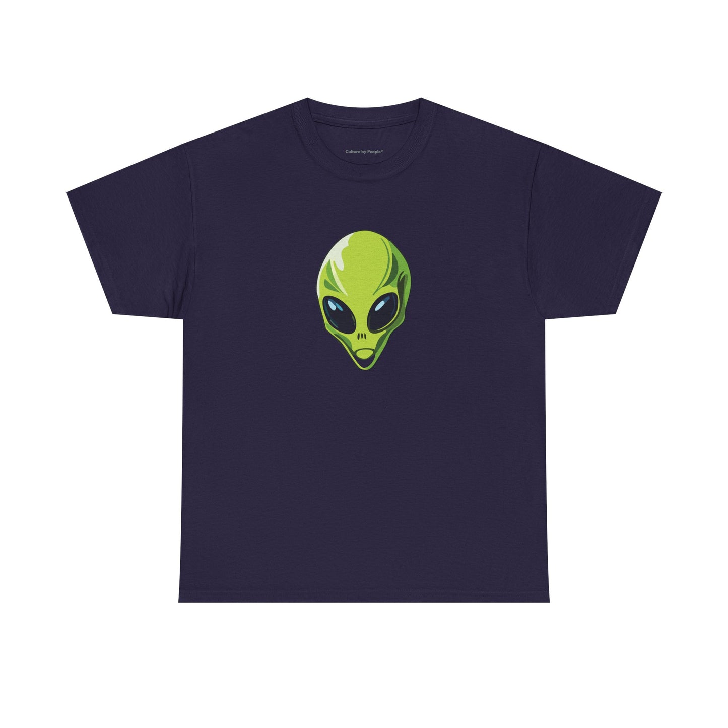 Spiky the Alien Unisex Heavy Cotton Tee - Fun Space-Themed Graphic T-Shirt