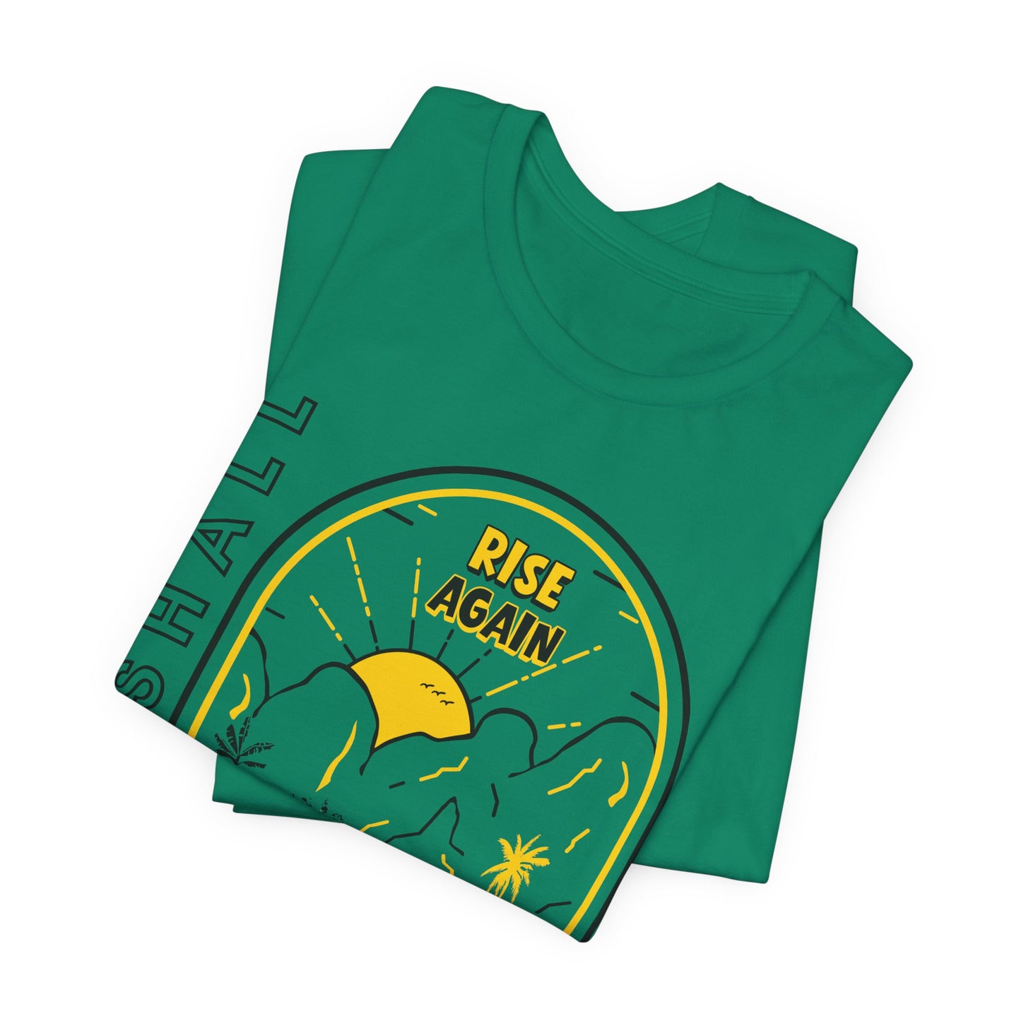 We Shall Rise Again Jamaica Hurricane Melissa T-Shirt — Global Fulfillment: US CA UK AU EU