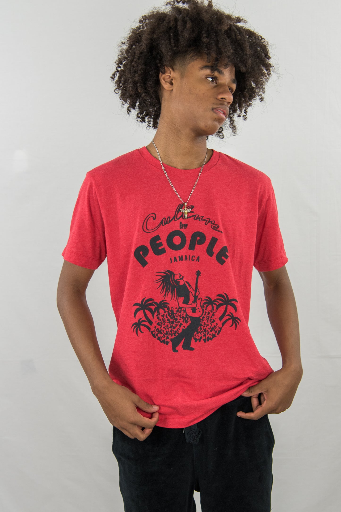 Jamaica Musician Short Sleeve T-Shirt