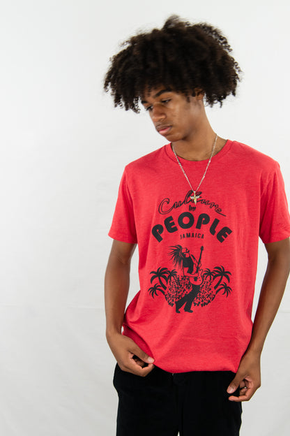 Jamaica Musician Short Sleeve T-Shirt