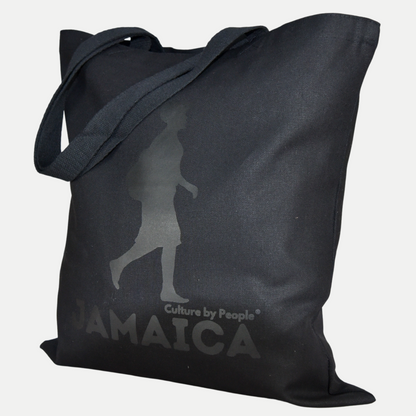 Black Steel Tote bag - From Printing Error to Fashion Statement